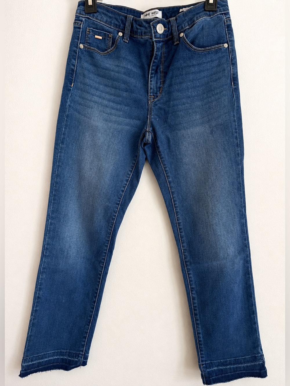 Nine West Blue Jeans NWT wash released hem